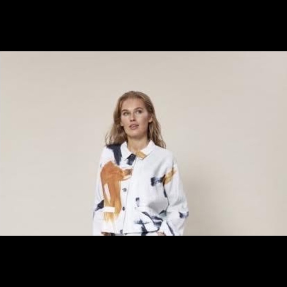 Bitte Kai Rand Abstract Button Down Jacket - image 6